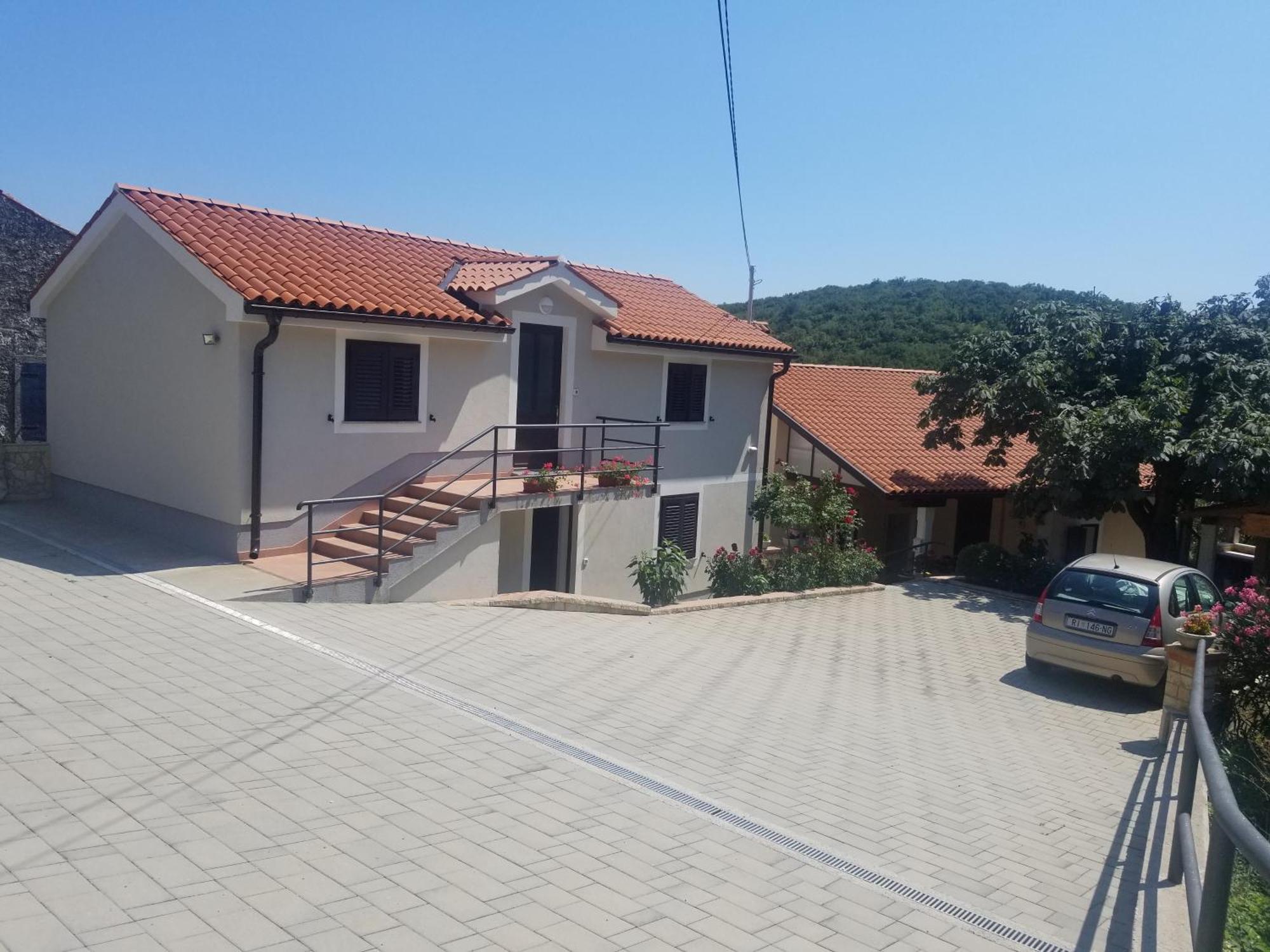 Apartment Podini Brseč Exteriér fotografie
